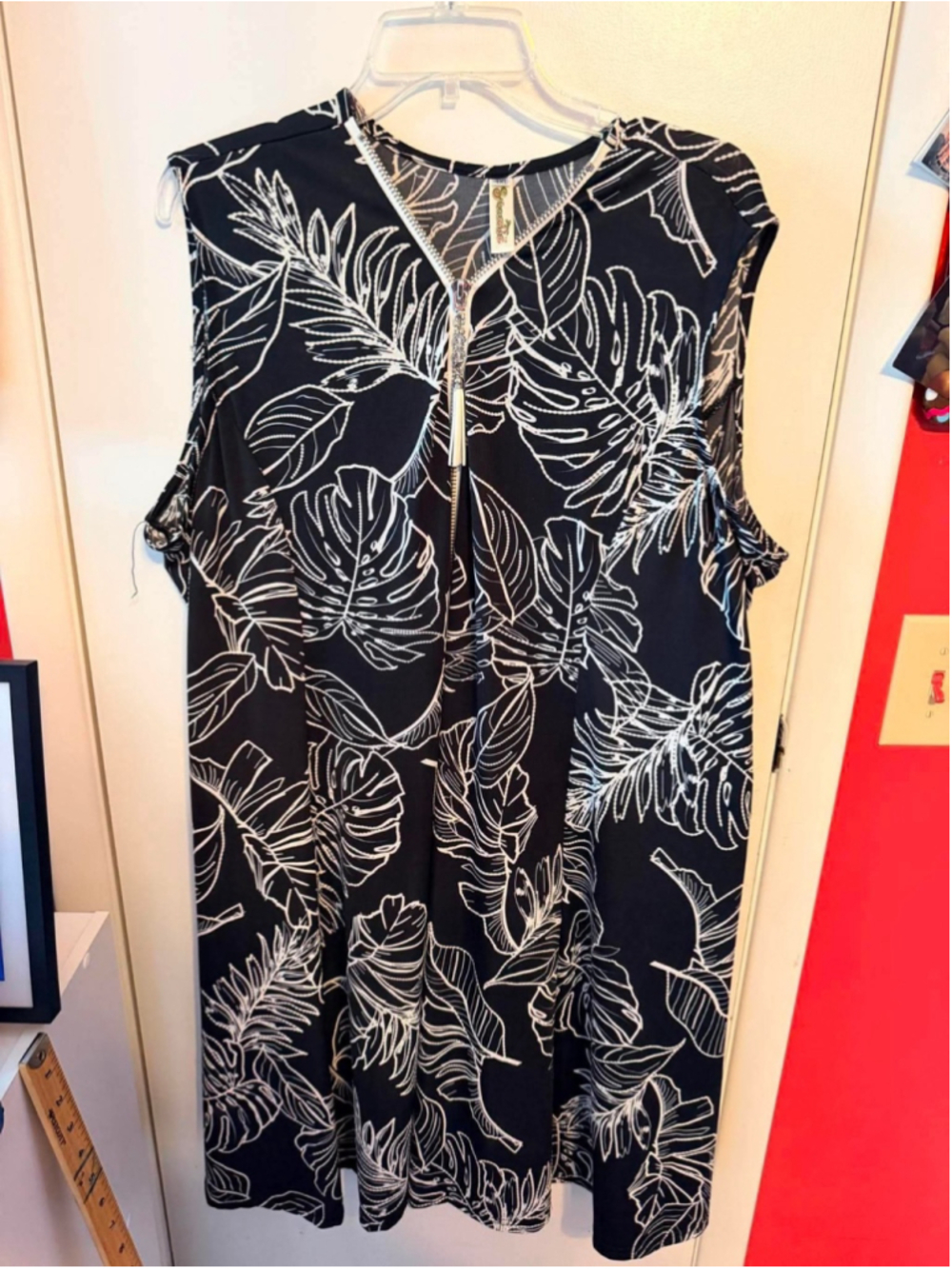 Shoreline Women's Sleeveless Casual Resort Dress Size 4XL